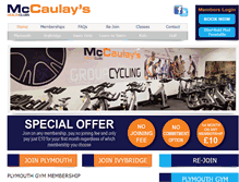 Tablet Screenshot of mccaulays.com